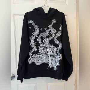 Black Warren Lotas ‘Sack Of Gore’ store exclusive Hoodie Size Medium Men